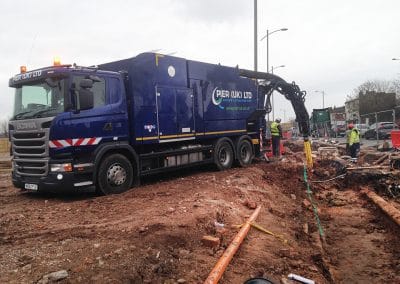 Vacuum Excavation Project: Exposing Ductworks In Liverpool