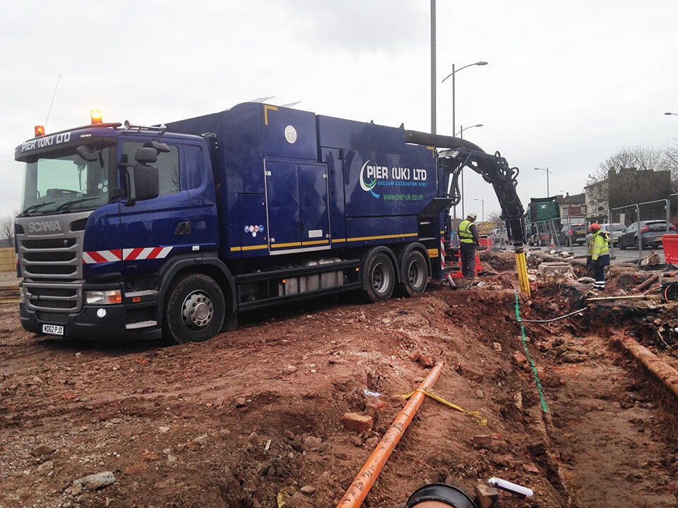 Vacuum Excavation Project: Exposing Ductworks in Liverpool