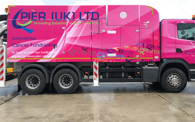 PIER (UK)’s Pink Vacuum Excavator Charity Fundraising Update