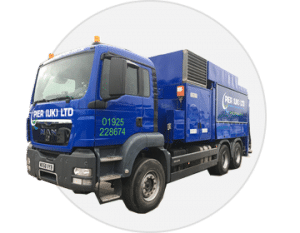 Dino Twin Fan vacuum excavation lorry